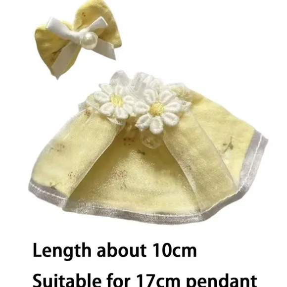 Cute Labubu Yellow Dress - doll NOT included - Picture 2 of 4